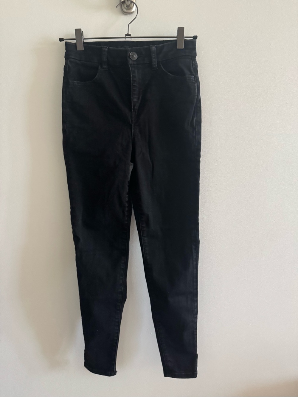 American Eagle Outfitters Black Ne(x)t Level Stretch Skinny Jeans - High Rise